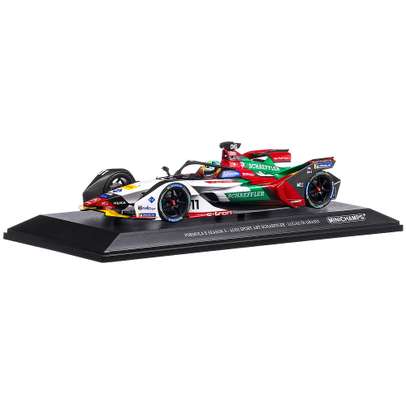 Audi Sport ABT Schaeffler L. Di Grassi Formula E Season 5 2018, macheta auto, scara 1:18, alb cu rosu si verde, Minichamps-2
