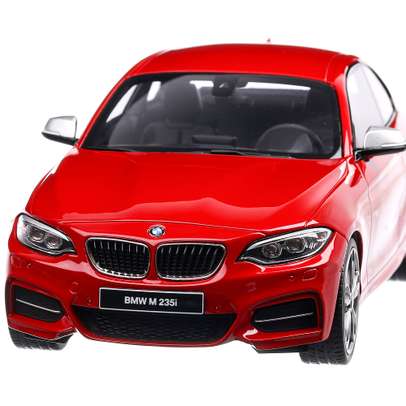 BMW M235i 2016 Resin series, limited edition, macheta auto scara 1:18, rosu, GT Spirit