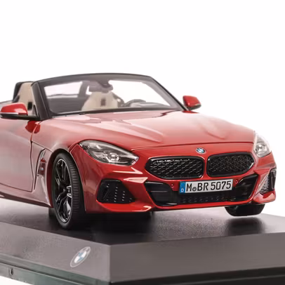 BMW Z4 Cabriolet 2019, macheta auto, scara 1:18, visiniu, Dealer BMW-5