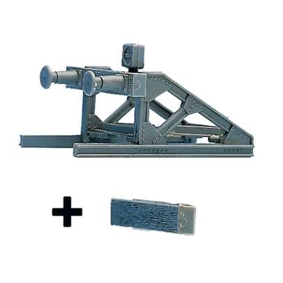 Buffer Stop Kit Roco HO 42267 – Capat de Linie Sina, Constructie Personalizabila
