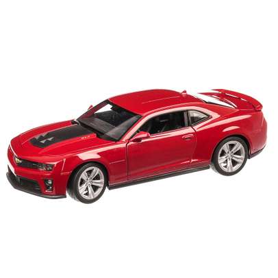 Chevrolet Camaro ZL1 2017, macheta auto, scara 1:24, visiniu, Welly