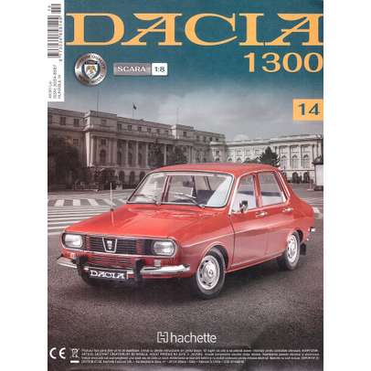 Macheta construibila Dacia 1300 scara 1:8 Hachette - Nr.14