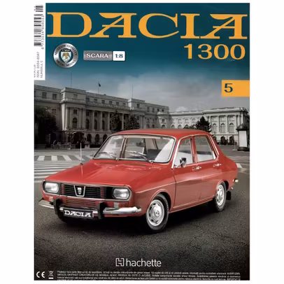Macheta construibila Dacia 1300 scara 1:8 Hachette - Nr.5