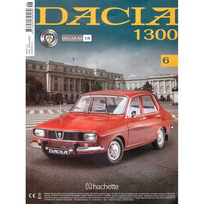 Macheta construibila Dacia 1300 scara 1:8 Hachette - Nr.6