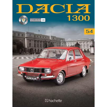 Macheta construibila Dacia 1300 scara 1:8 Hachette - Nr.54