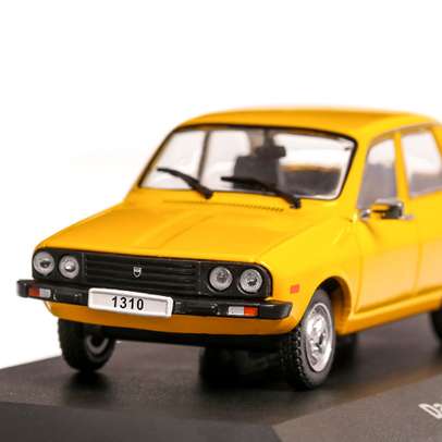 Dacia 1310 1985, macheta auto scara 1:43, galben, Hachette