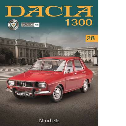 Macheta construibila Dacia 1300 scara 1:8 Hachette - Nr.28
