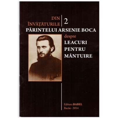 Din invataturile Parintelui Arsenie Boca - Vol.2 - Despre leacuri pentru mantuire