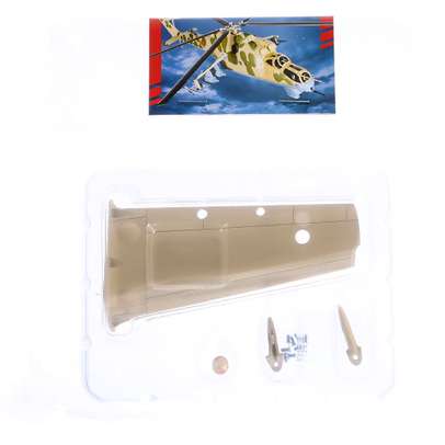 Macheta Elicopterului de asalt MI-24V kit construibil Eaglemoss nr.110