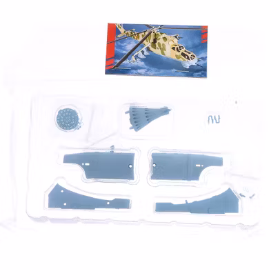 Macheta Elicopterului de asalt MI-24V kit construibil Eaglemoss nr.116