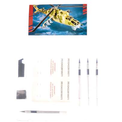 Macheta Elicopterului de asalt MI-24V kit construibil Eaglemoss nr.80