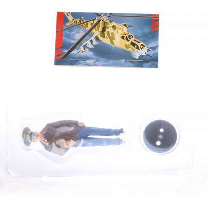 Macheta Elicopterului de asalt MI-24V kit construibil Eaglemoss nr.98