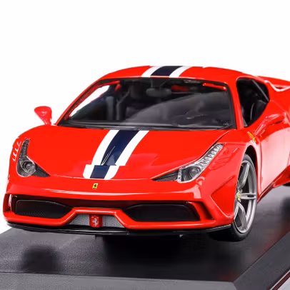 Ferrari 458 Speciale 2013, macheta auto 1:18, rosu, Bburago