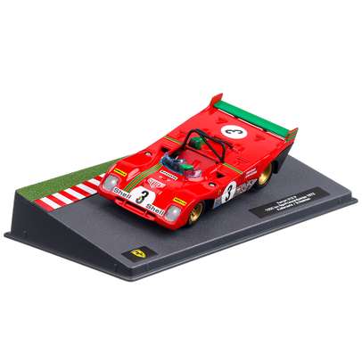 Macheta Ferrari 312 PB No.3 Winner 1000Km Spa Francorchamps 1972 rosu 1:43-2
