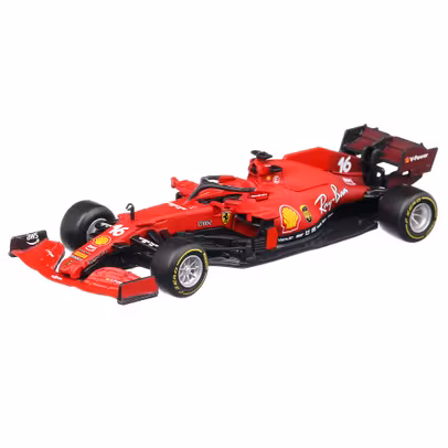 Macheta auto Ferrari SF21 C.Leclerc 2021 rosu 1:43