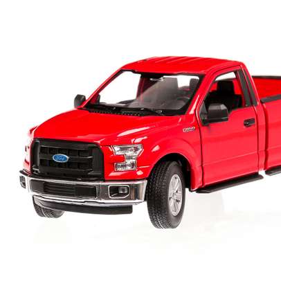 Ford F-150 2015 macheta auto scara 1:24, rosu, Welly-4