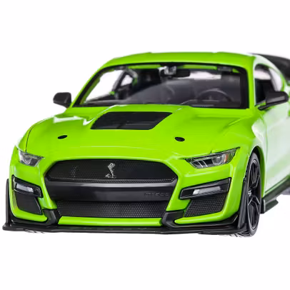 Ford Mustang Shelby GT500 2020, macheta auto, scara 1:24, verde, Maisto