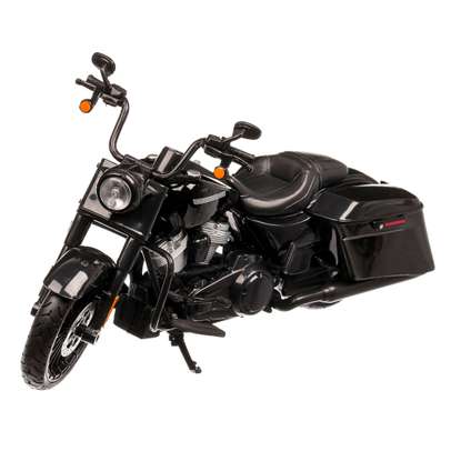 Macheta motocicleta Harley-Davidson Road King Special 2017 negru scara 1:12 Maisto
- vedere 3/4 stanga fata