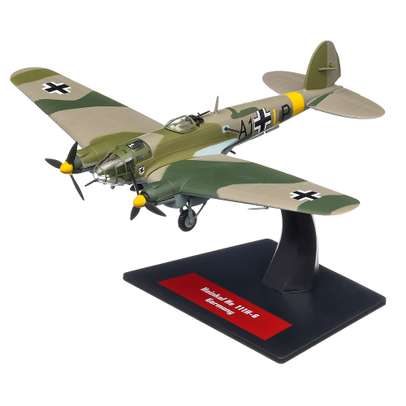 Macheta avion Heinkel He111 H6 Germany 1935, scara 1:144, camuflaj, Atlas