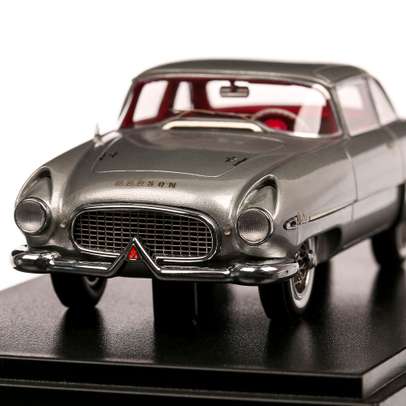 Hudson Italia 1954, macheta auto, scara 1:43, argintiu, Neo
