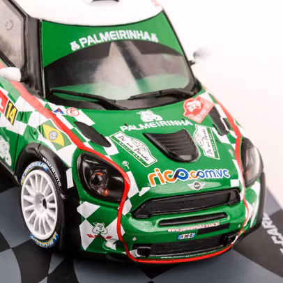 Colectia Raliul Monte Carlo Nr. 10 - Mini John Cooper Works WRC Rallye 2012 Eaglemoss