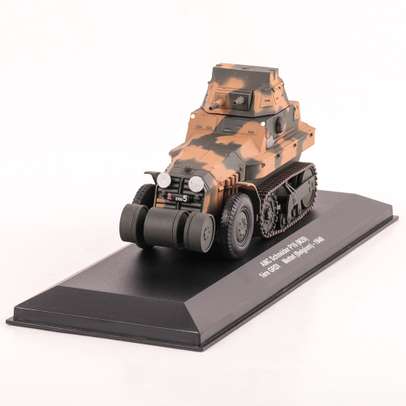 Macheta vehicul militar AMC Schneider P16 M29 1940 maro Magazine models-1
