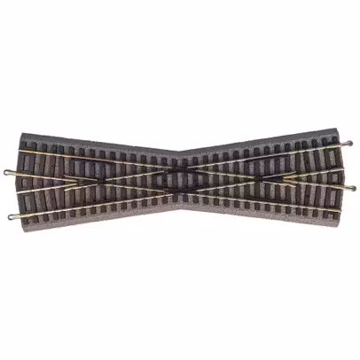 Sina Incrucisare PIKO A HO K15 cu Terasament – Crossing 15° HO55440