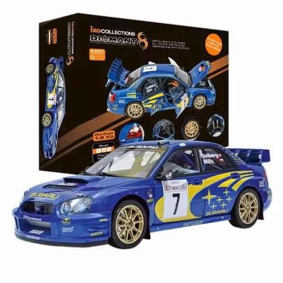 Macheta auto Subaru Impreza WRC #7 - kit complet scara 1:8