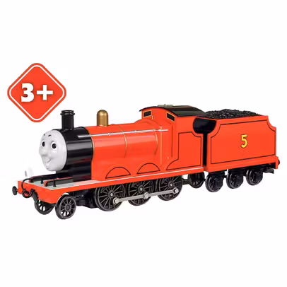 James the Red Engine cu Ochi Mobili - Scara OO/HO (1:87) - Bachmann 58743BE