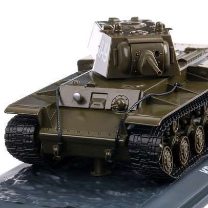 Macheta vehicul militar KV-1 (KB-1) KLIMENT VOROSILOV 1 TANK 1941 verde 1:43