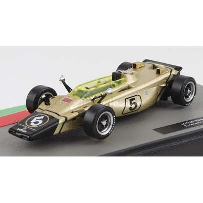Macheta monopost F1 Lotus 56B No.5 Emerson Fittipaldi 1971 auriu 1-43 Magazine models