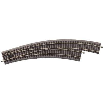 Macaz Curb Dreapta PIKO HO 55428 cu Terasament – Raza R3, Model BWL