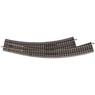 Macaz Curb Stânga PIKO HO 55427 cu Terasament – Raza R3 BWL