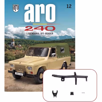 Macheta ARO 240 kit construibil 1:8 Hachette ed.2025 nr. 12 - coperta