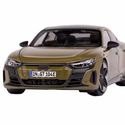 Macheta auto Audi RS e-tron GT verde 2022 scara 1:18
