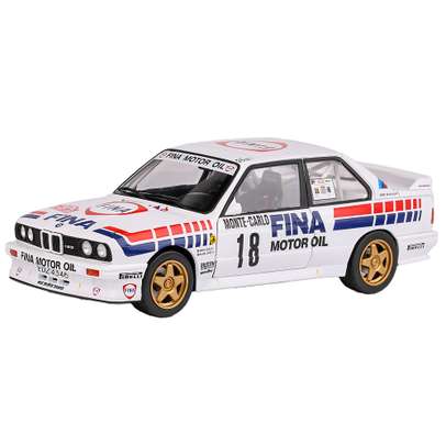 Macheta auto BMW E30 M3 #18 Rally Monte Carlo 1989 scara 1:18