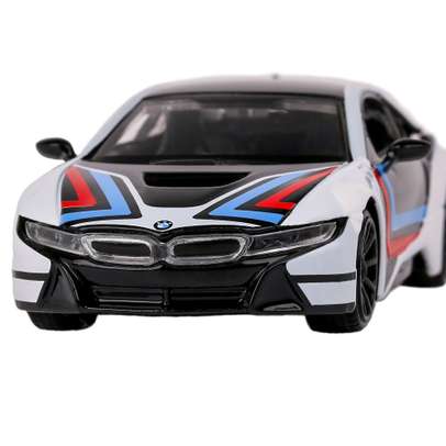 Macheta auto BMW i8 Coupe GT Racing 2018 1:43