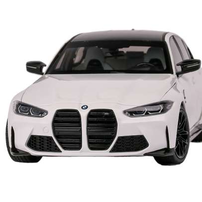 Macheta auto BMW M3 G80 2020 alb 1:18