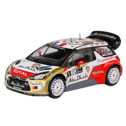 Macheta auto Citroen DS3 WRC No.1 Loeb-Elena 2013 1-18
