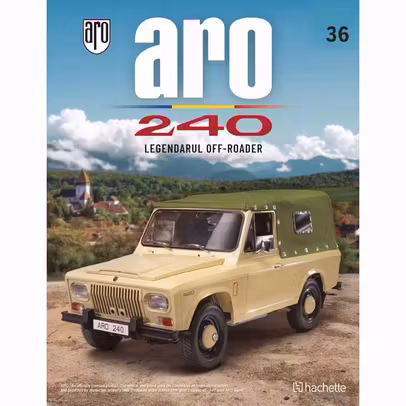 Macheta ARO 240 kit construibil Eaglemoss nr. 36- piese