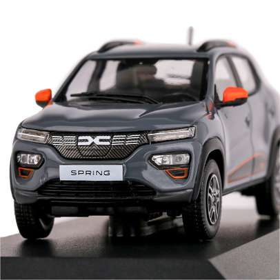 Macheta auto Dacia Spring 2023 gri 1:43 