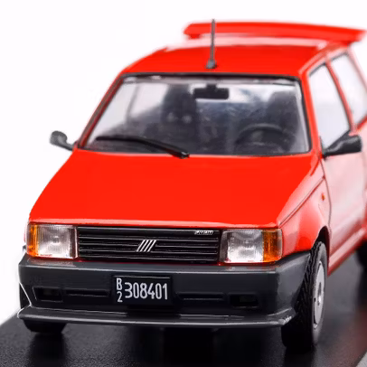 Macheta auto Fiat Uno EF 1990 scara 1:43 rosu, Atlas