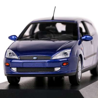 Macheta auto Ford Focus 2-Door Mk.I 1998 albastru 1:43