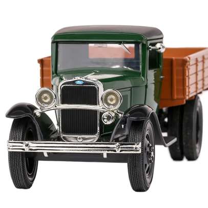 Macheta auto Ford Model AA 1931 verde cu negru 1:24