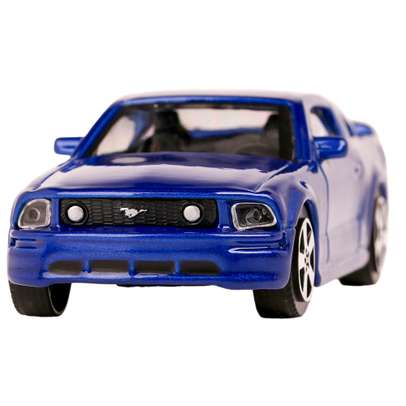 Macheta auto Ford Mustang GT albastru 1:43