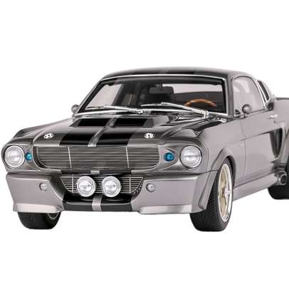 Macheta auto Ford Mustang Shelby Eleanor GT500 1967 gri 1-12