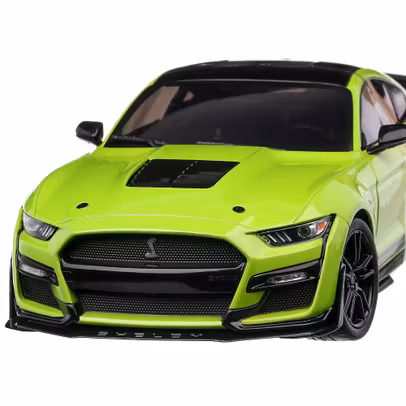 Macheta auto Ford Shelby GT500 2020, 1:18, verde deschis, Solido