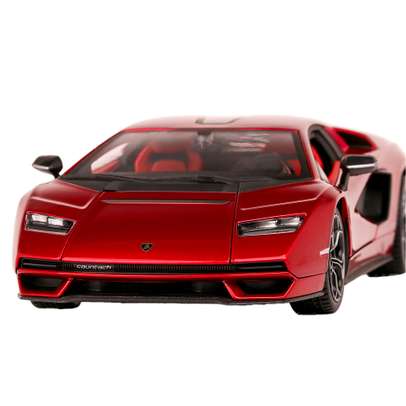 Macheta auto Lamborghini Countach LPI 800-4 rosu 1:24 Bburago