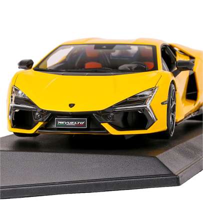 Macheta auto Lamborghini Revuelto Hybrid 2023 galben 1:18