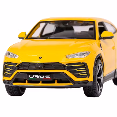 Macheta auto Lamborghini URUS 2019  scara 1:24 galben
